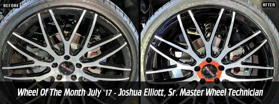 Wheel of the Month July `17 - Joshua Elliot, St. Master Wheel Technician